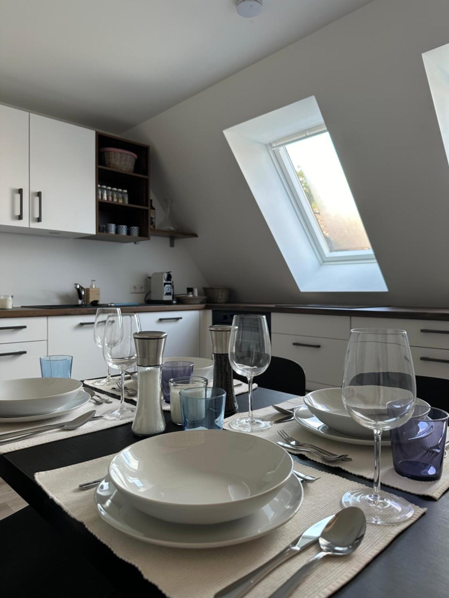 Exklusive Maisonette-Wohnung Am Rande Von Freiburg Merzhausen Eksteriør bilde